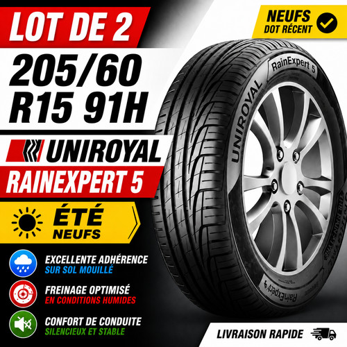 Lot pneus 205 60 r15 - 🛞, de
